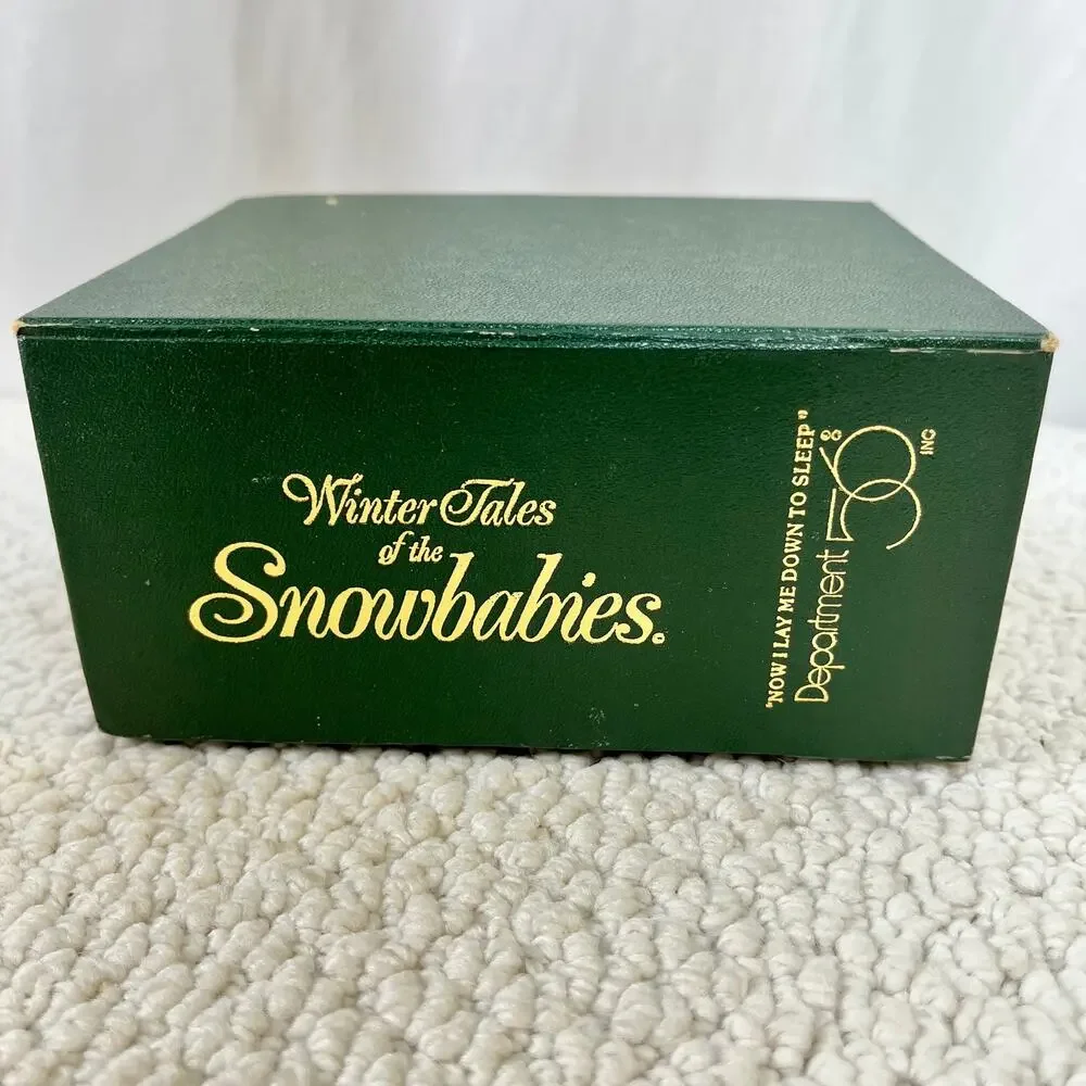 Winter Tales of the Snowbabies Now I Lay Me Down to Sleep Dept. 56 New Open Box